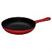 Read Le Creuset Cast Iron Satin Black Interior Omelette Pan, Cerise, 20 cm Details Le Creuset Cast Iron Satin Black Interior Omelette Pan, Cerise, 20 cm