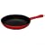Le Creuset Cast Iron Satin Black Interior Omelette Pan, Cerise, 20 cm