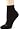Hue Women's Air Sport 3 Pair Pack Mini Crew Socks, Black, 9-11