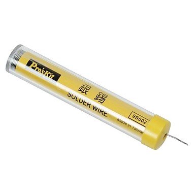 Rayshop - Pro'sKit 9S002 Solder Wire w/2% Ag, 17g ( Color : Yellow )
