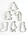 Martha Stewart Collection Holiday Cookie Cutters, Set of 6