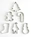 Martha Stewart Collection Holiday Cookie Cutters, Set of 6