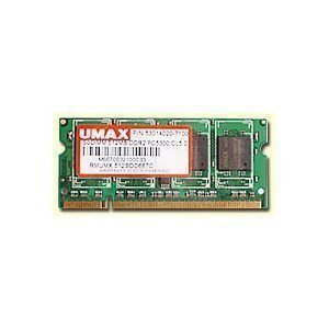 【クリックでお店のこの商品のページへ】UMAX 2GB SO-DIMM DDR2-800 CL5 DDR2-800 ノート用 200pin So-DIMM Castor SoDDR2-2G-800