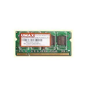 【クリックで詳細表示】UMAX 2GB SO-DIMM DDR2-800 CL5 DDR2-800 ノート用 200pin So-DIMM Castor SoDDR2-2G-800