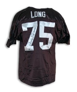 Howie Long Signed Oakland Raiders Jersey
