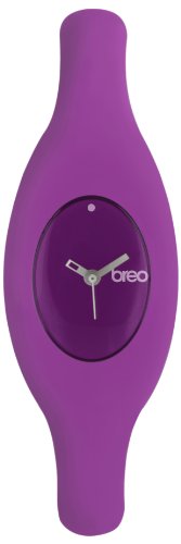 Breo Venture Woman's Purple Rubber Strap Watch Medium