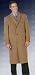 OverCoat - TopCoat CAMEL single breasted classic model features button through front, notch lapel Men's Coat