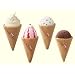 Fabric 'Venezia' Ice Cream Cones