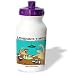 Londons Times Funny Bugs and Slugs Cartoons - Snail Russian Roulette - Water Bottles