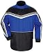 TOURMASTER/CORTECH ELITE II RAIN MOTORCYCLE JACKET BLUE/BLACK