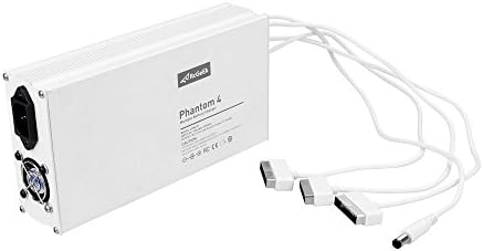 Robert Douglas 4 in 1 Rapid Battery Charger Adapter for DJI Phantom 4 Battery and Remote Controller Transmitter