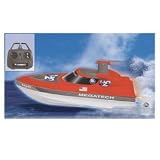 Megatech H20 Pro Racer Speedboat with Radio, Battery and Charger in Yellow