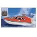 Megatech H20 Pro Racer Speedboat with Radio, Battery and Charger in Yellow