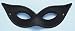 Libellula Black Eye Cat Costume Mask Harlequin Domino Economy Mask