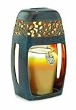 IMAGE OF Candle Warmers LCRJ Ceramic Candle Warmer Lantern- Rustic Jade