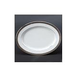 Noritake Crestwood Platinum 12-Inch Oval Platter
