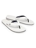 QUIKSILVER HALEIWA WHITE NAVY MENS THONG Size 7M