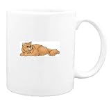 Mug with kitten, cat, himalayan, feline, maltese