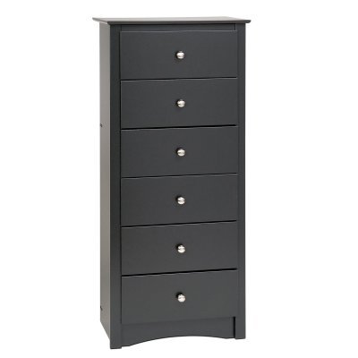 Prepac Manufacturing Sonoma 6-Drawer Lingerie Chest - MDC-2354-K