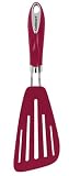 31Fnhj2fUzL. SL160  Cuisinart Nylon Slotted Flexible Turner, Red