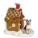 NEW German Shepherd Ginger Bread House Christmas Ornament