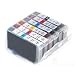 CLI8-BK/C/M/Y/PC/PM MultiPack Compatible Printer Ink Cartridges for Canon Pixma MP500 MP510 MP520 MP530 MP600 MP600R MP610 MP800 MP800R MP810 MP830 MP970 MX700 MX850 Pro 9000 - Latest ChiP installed. Ready to Use. - Izzibuyer