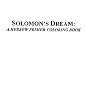 Solomon's Dream: A Hebrew Primer Coloring Book