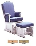 Glider - Natural Finish/Jerkyl Beige Fabric