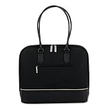 Microsoft Ladies Laptop Tote Madison - Notebook carrying case - 15 - black, tan