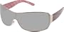 Oversized Frame Laser Print Temples Fashion Sunglasses - Close-out Sale !