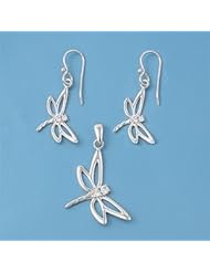 Sterling Silver Sets - Dragonfly