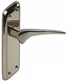 Neptune Lever Latch Black Iridium Pack of 4