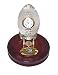 Alabama Crimson Tide Crystal Football Clock NCAA College Athletics