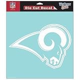 St. Louis Rams NFL White Decal