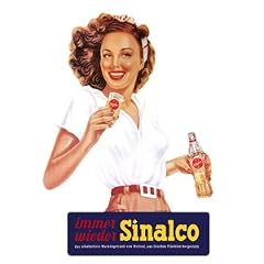 Blechschild Sinalco shape