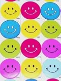Smile stickers - 1 1/2 inch (100/ROLL)