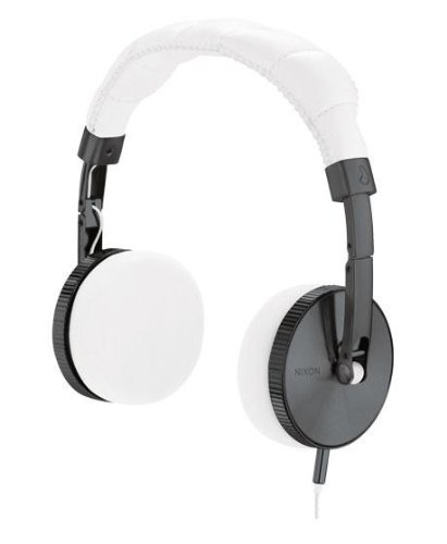 Nixon Nomadic Headphones Gunmetal/White One Size