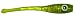Chartreuse Soft Plastic Devil Eye Lure