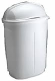 Rubbermaid #2698-00-WHT 52QT White Wastebasket