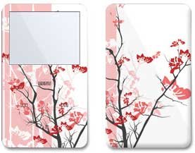 Pink Tranquility Design iPod classic 80GB/ 120GB Protector Skin Decal Sticker