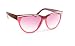 Year of the Cat Designer Sunglasses from Cinzia Designs' Redeux Collection; Red/tortoise