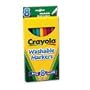 Art Markers, Washable, Fine, Fine Line Point, Bold Colors, 8/Set BIN587836
