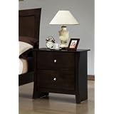 Machy Solid Wood Fully Assembled Night Stand , Merlot Finish