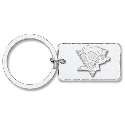 Sterling Silver PITTS PENGUINS KEY CHAIN