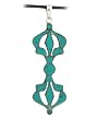Buddhist Jewelry: Sterling Silver Vajra Pendant