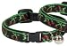 Black Cherry - Lupine Adjustable Safety Collars for Cats with Bell - 1/2 in. x 8 in. - 12 in.