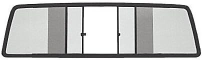 CR Laurence 75-93 DODGE RAM CAB RAM 50 FOUR PANEL REAR SLIDER WINDOWS W/ LIGHT GRAY GLASS