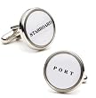 Cufflinks - Starboard and Port