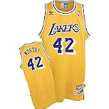 Adidas Los Angeles Lakers James Worthy Youth (Sizes 8-20) Soul Swingman Home Jersey Small