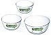 Pyrex 3 Piece Bowl Set  0.5L, 1.0L & 2.0L Bowls